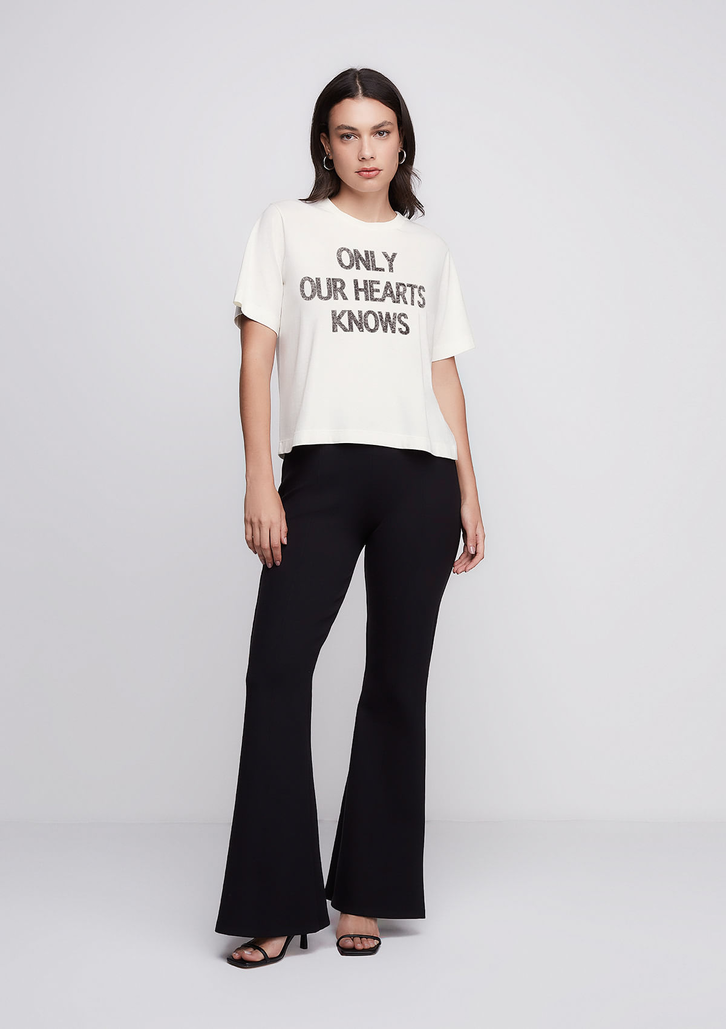 Camiseta Off-White Dzarm Manga Curta Estampada Em Malha