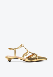 Slingbacks Dourado Vicenza Lazio