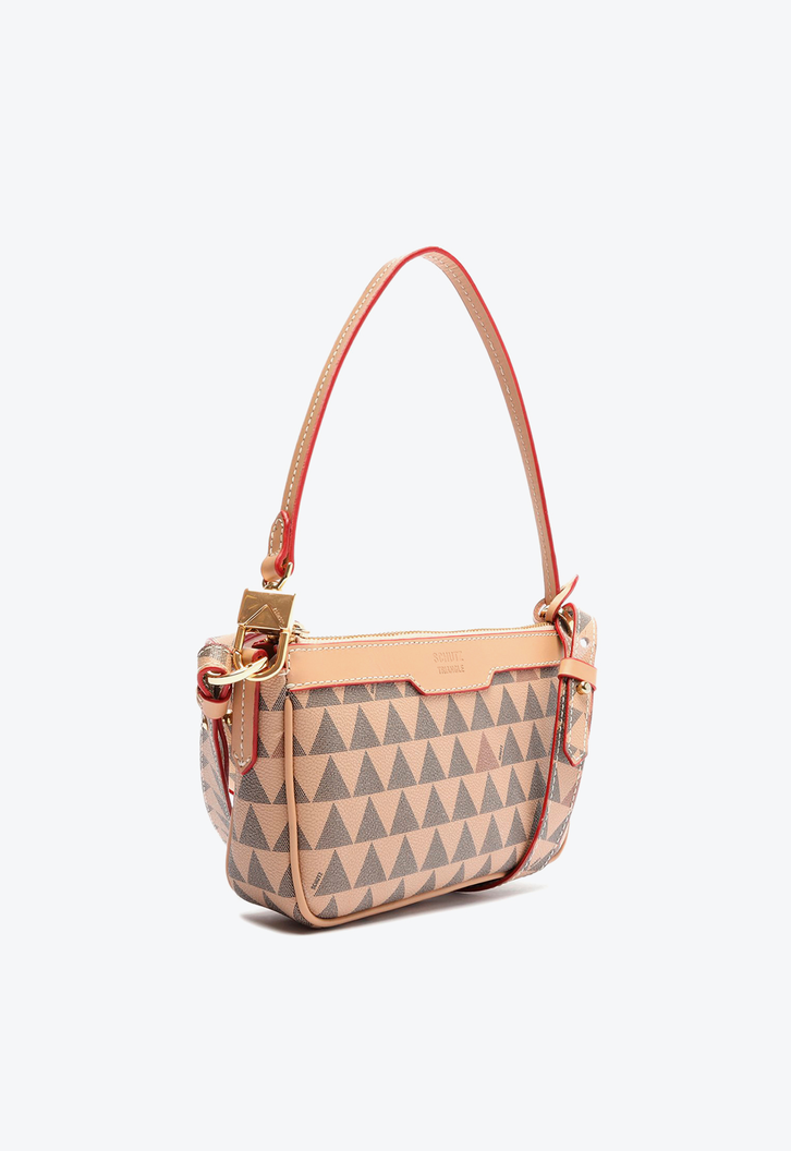 Bolsa Tiracolo Rosa Schutz Pequena Emmy Triangle