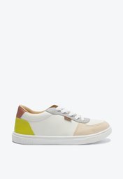 Tênis Branco E Verde Multicolorido Anacapri Slim