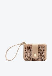 Carteira Porta-cartão Animal Print Anacapri E Removível Pequena Snake