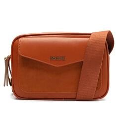 Crossbody Marrom Anacapri Bolso Acamurçado Grande