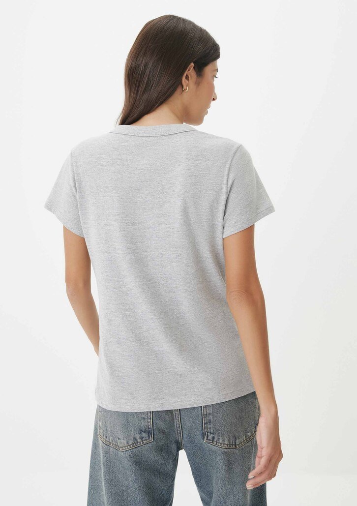 Kit Com 5 Camisetas Multicolorido Hering Femininas Slim Básicas