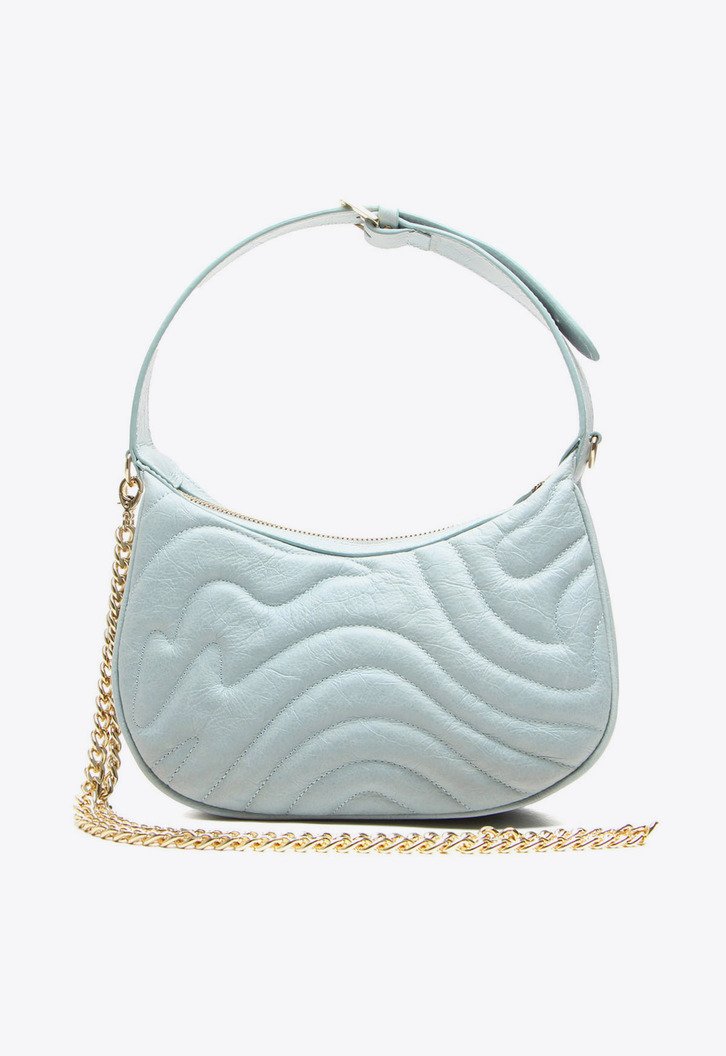 Bolsa Tiracolo Belle Pequena Azul