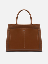 Bolsa Shopping Caramelo Grande Bolso Recorte