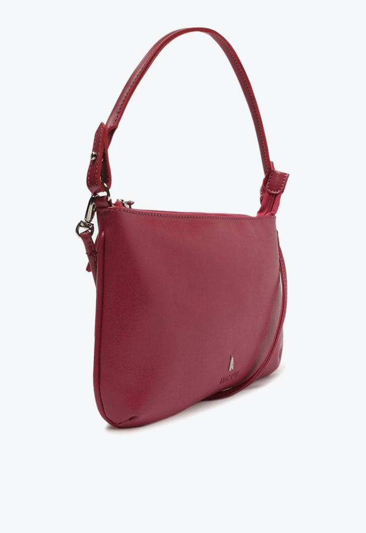 Bolsa Tiracolo Rosa Anacapri Básica Média