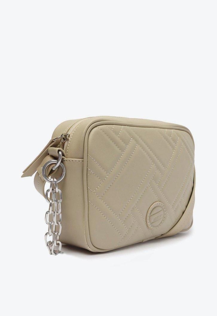 Bolsa Tiracolo Branca Correntes Média