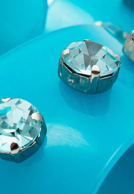 SANDÁLIA RASTEIRA AZUL SCHUTZ JELLYS STUDS