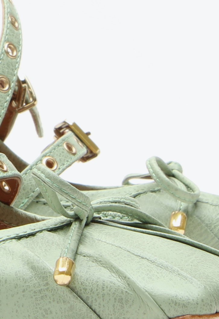 Slingback Verde Vicenza Chrissy
