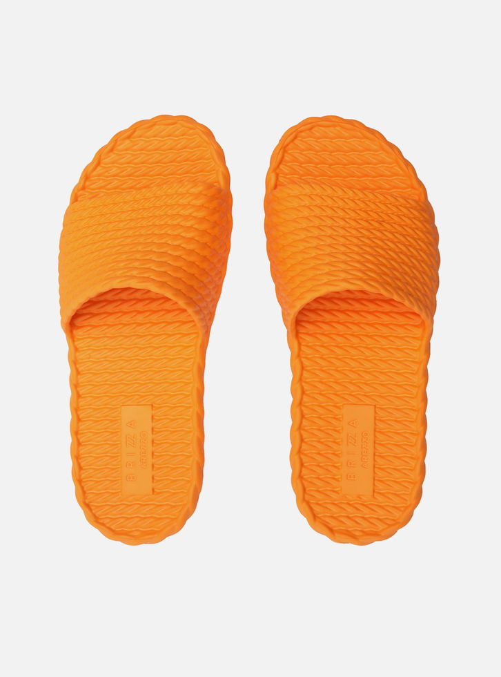 Chinelo Slide Laranja Marrocos Brizza