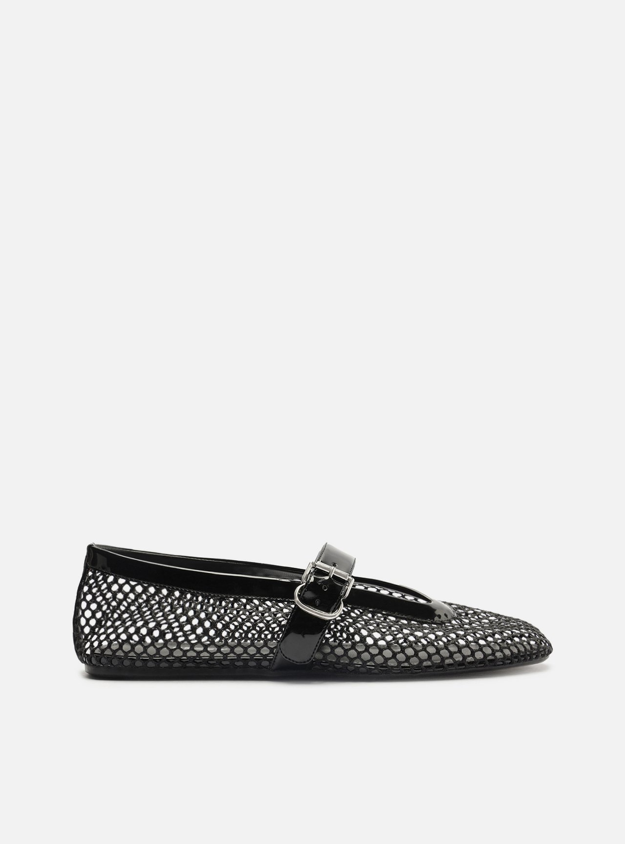 Sapatilha Preta Arezzo Boneca Tela Fivela | ZZ MALL