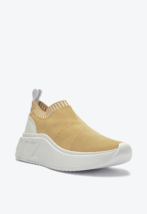 Tênis Knit Bege