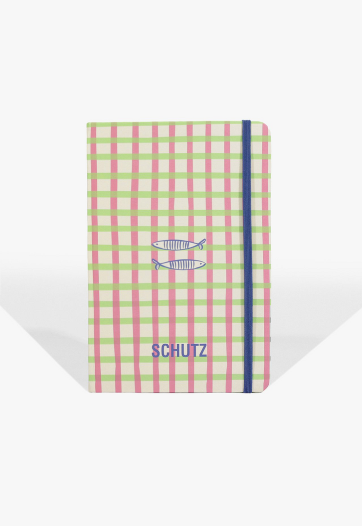 Caderno Listrado Schutz Rosa