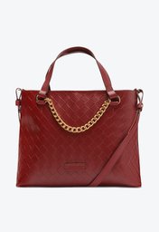 Bolsa Tote Roxa Anacapri Corrente Grande