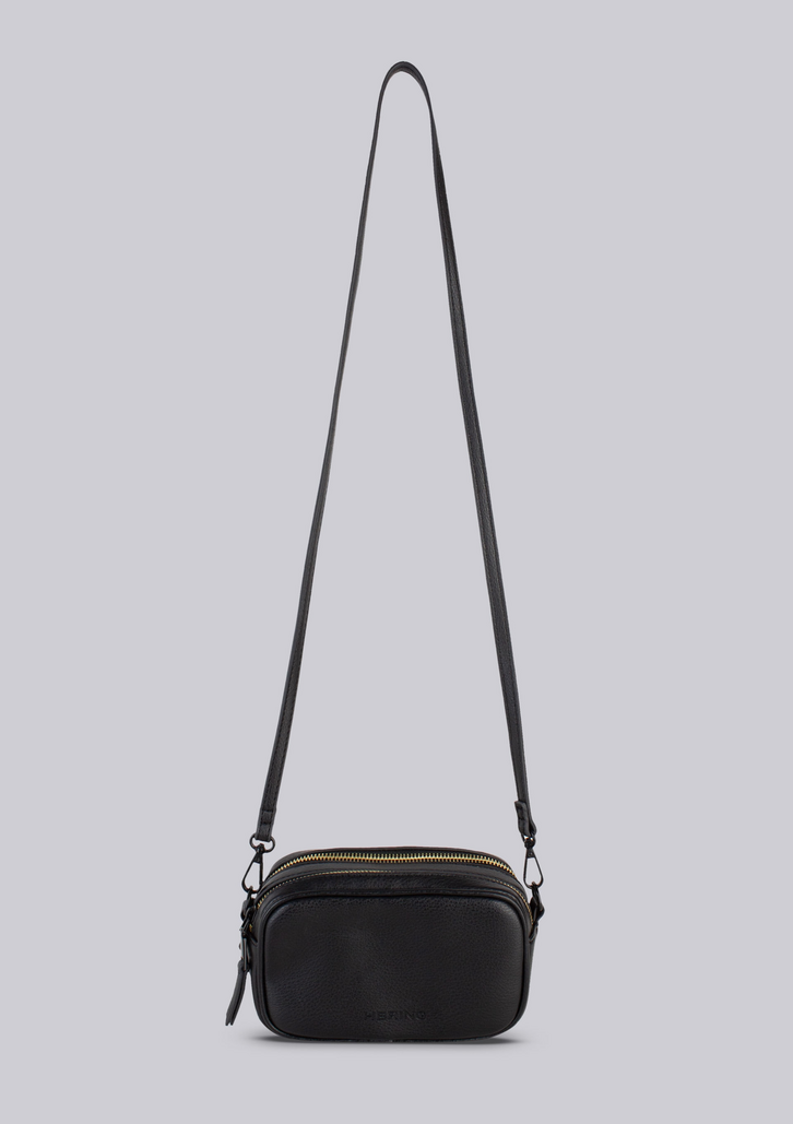 Bolsa Preto Hering Feminina Tiracolo PU