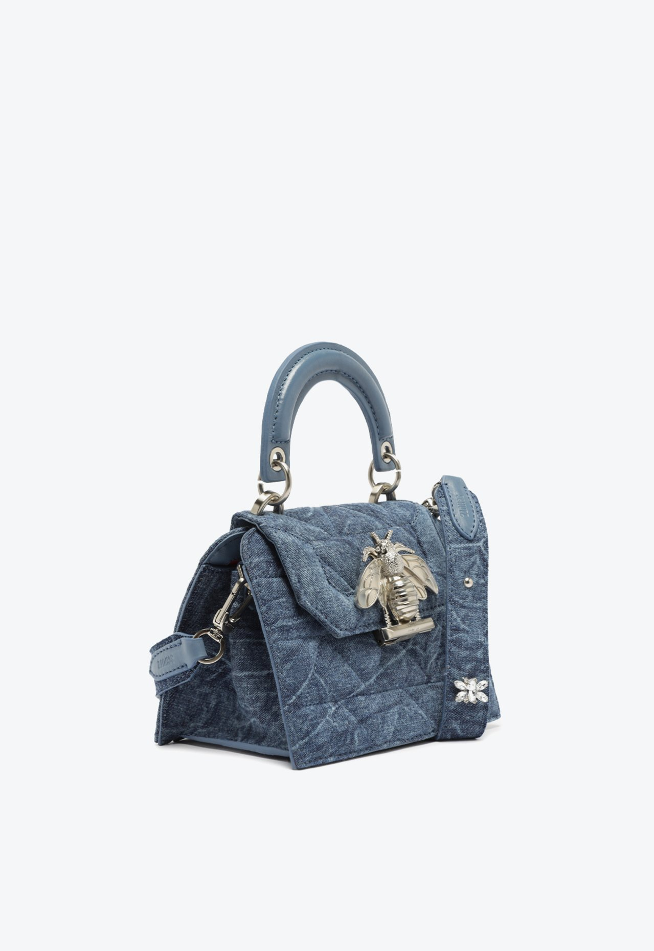 Bolsa Tiracolo Azul Schutz Pequena Abelha | ZZ MALL