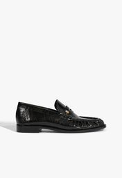 Mocassim Couro Preto