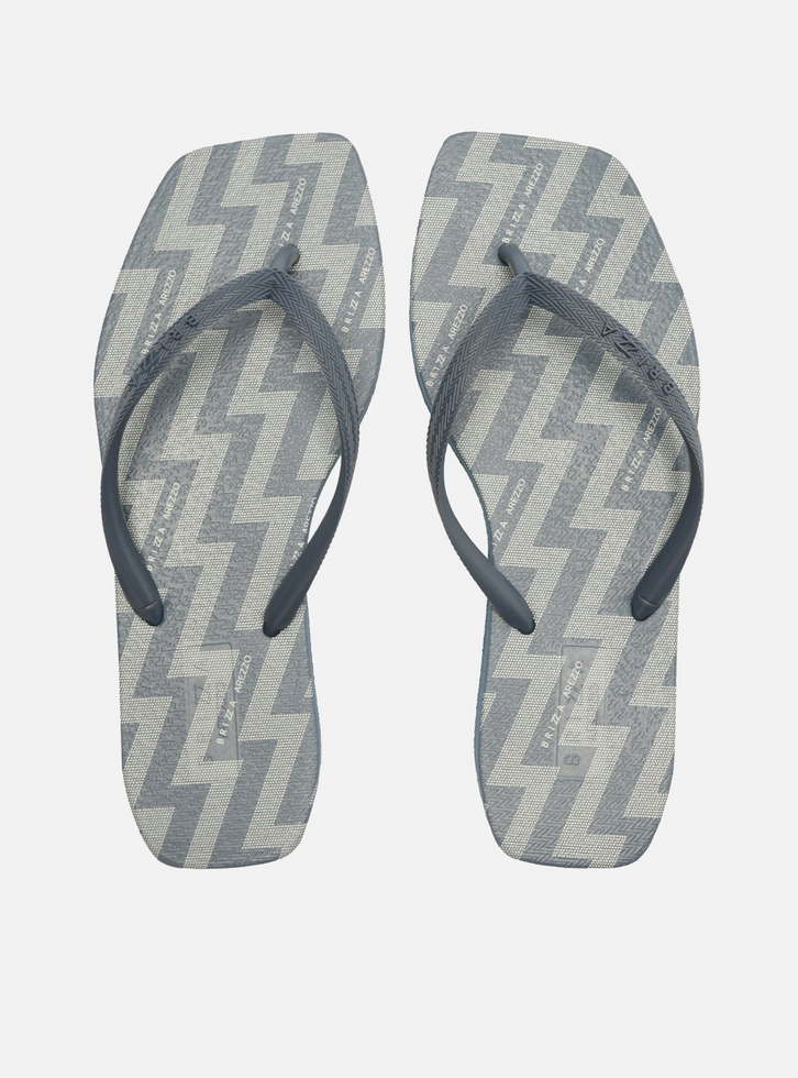 Chinelo de Dedo Azul Square Eletrizzante