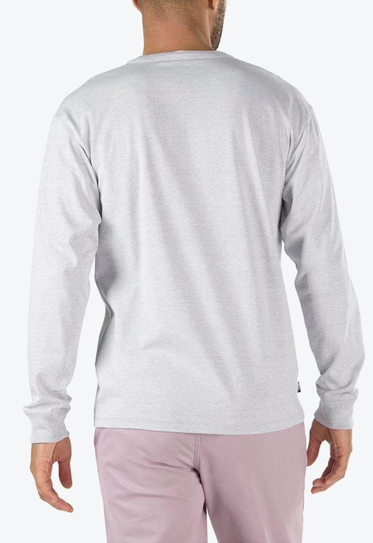 Camiseta Vans Off The Wall Classic Ls Athletic Heather