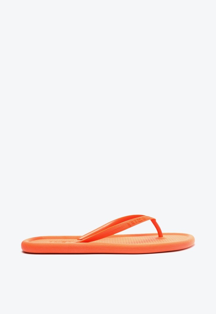 Chinelo De Dedo Laranja Brizza Básico Bold