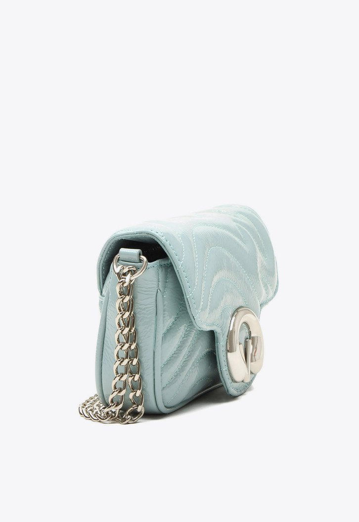 Bolsa Tiracolo Lily Pequena Azul
