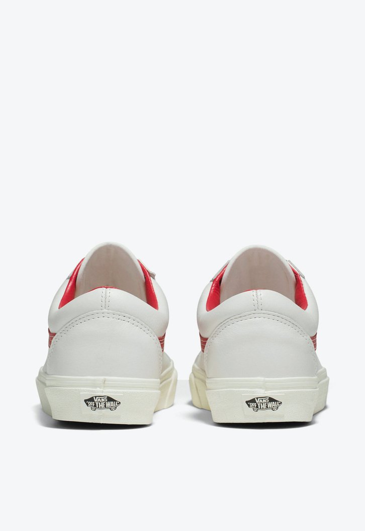 Tênis Old Skool Vintage Leather Blanc De Blanc Multi