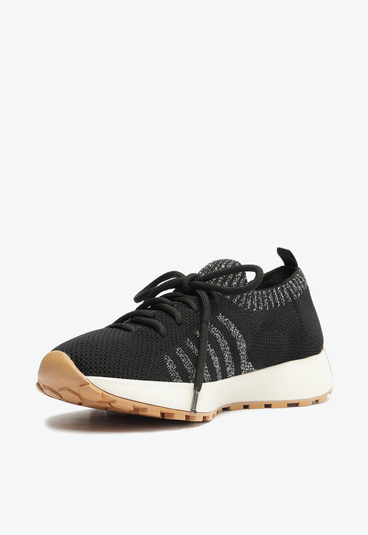 Tênis Preto Anacapri Sporty Brilho