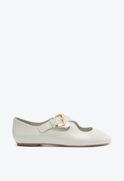 Sapatilha Casual Cinza Schutz Flats Couro