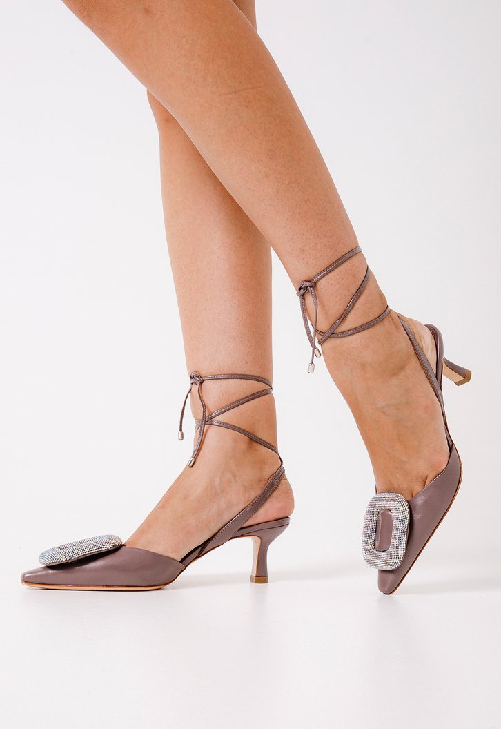 Slingback Cinza Vicenza Whitney