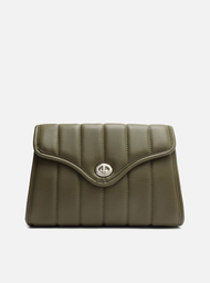 Bolsa Tiracolo Verde Arezzo Média