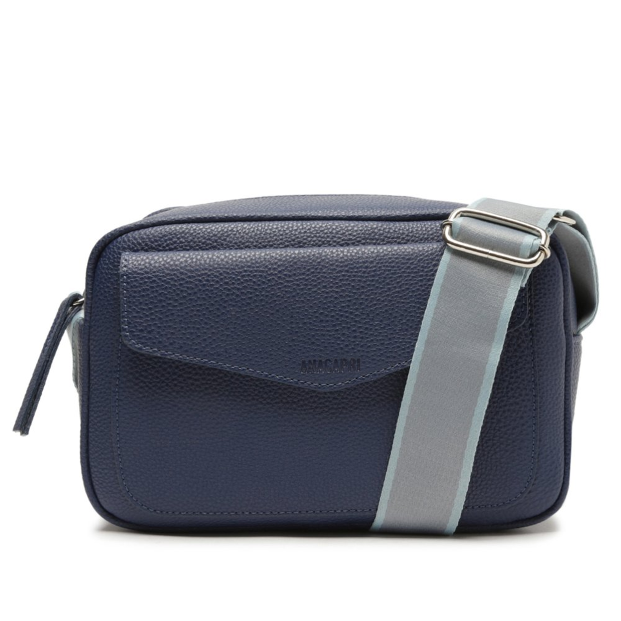 Bolsa Tiracolo Média Fita Azul Bolsa Tiracolo Média Fita Azul