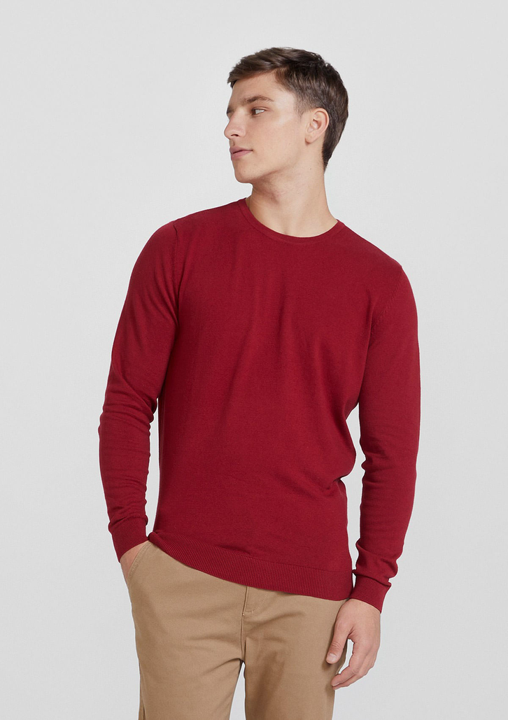 Suéter Vermelho Hering Básico Regular