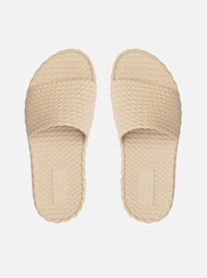 Chinelo Slide Off-white Brizza Marrocos