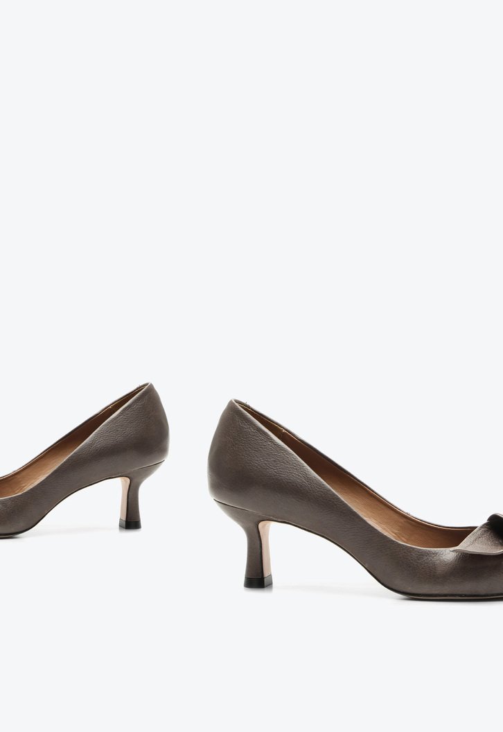 Scarpin Amber Cinza