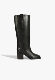 Bota Wyatt Up Couro Preta