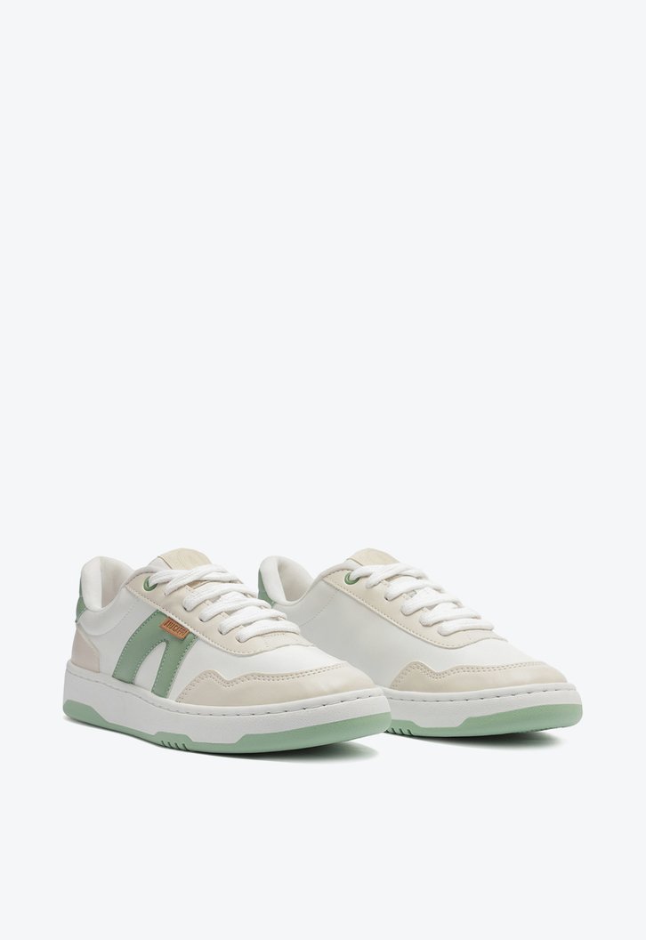 Tênis AC1119 Verde e Bege