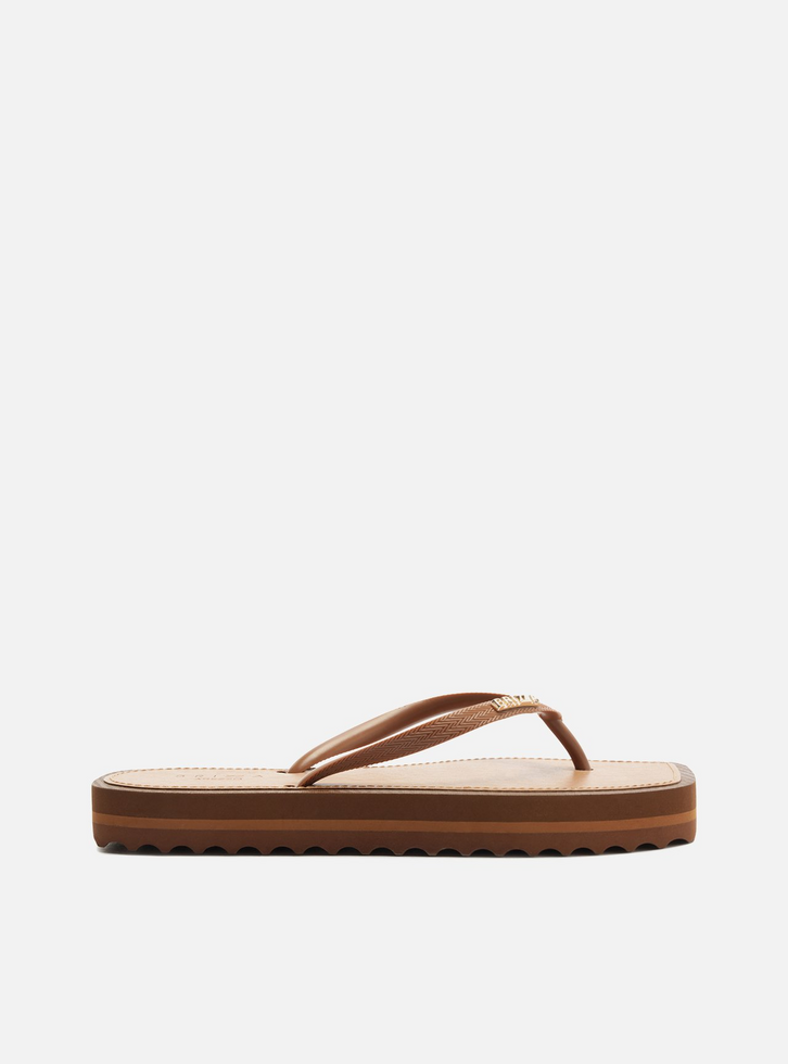 Chinelo de Dedo Marrom Brizza