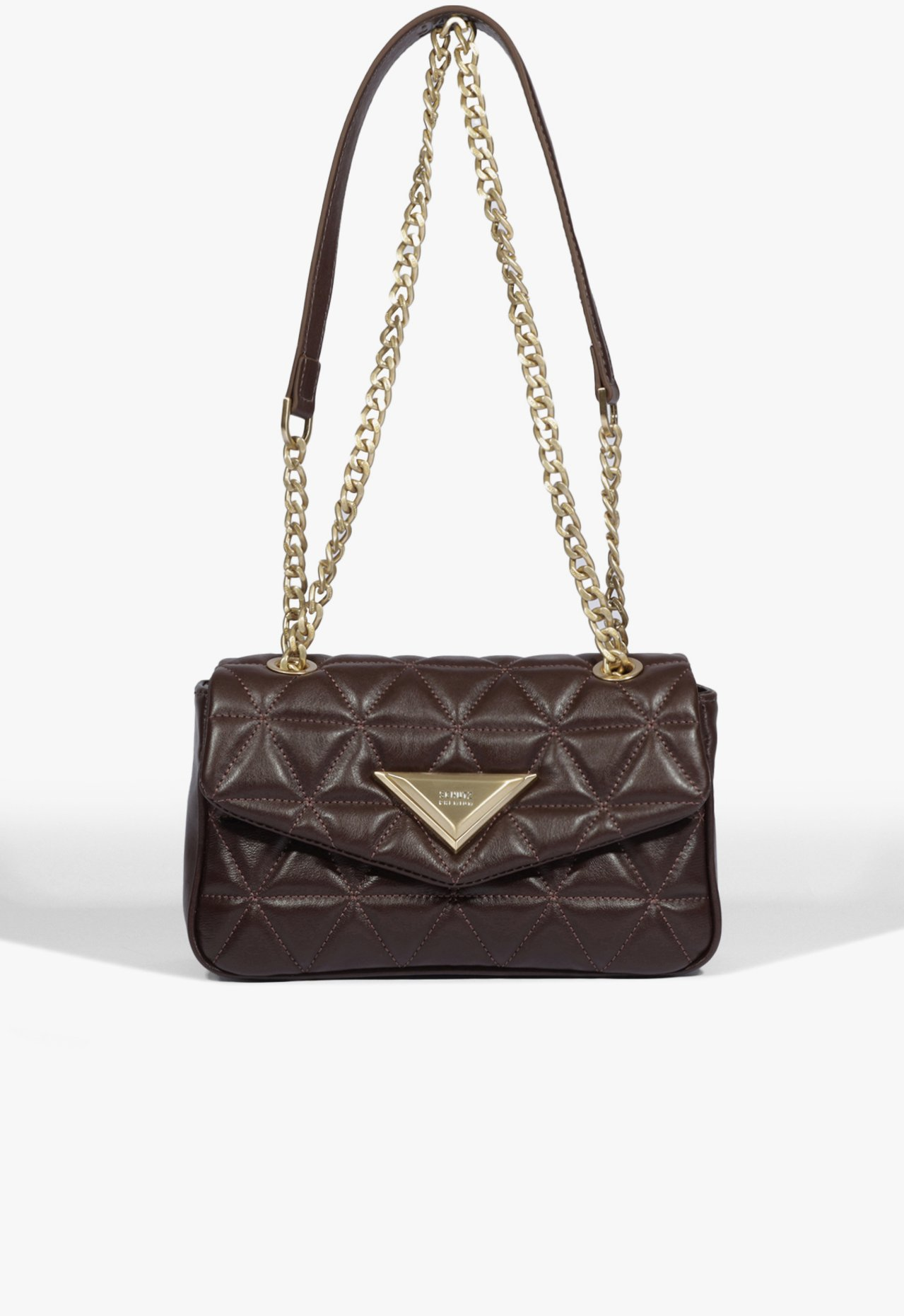 Bolsa Tiracolo Preta Schutz Média 944 Couro | ZZ MALL