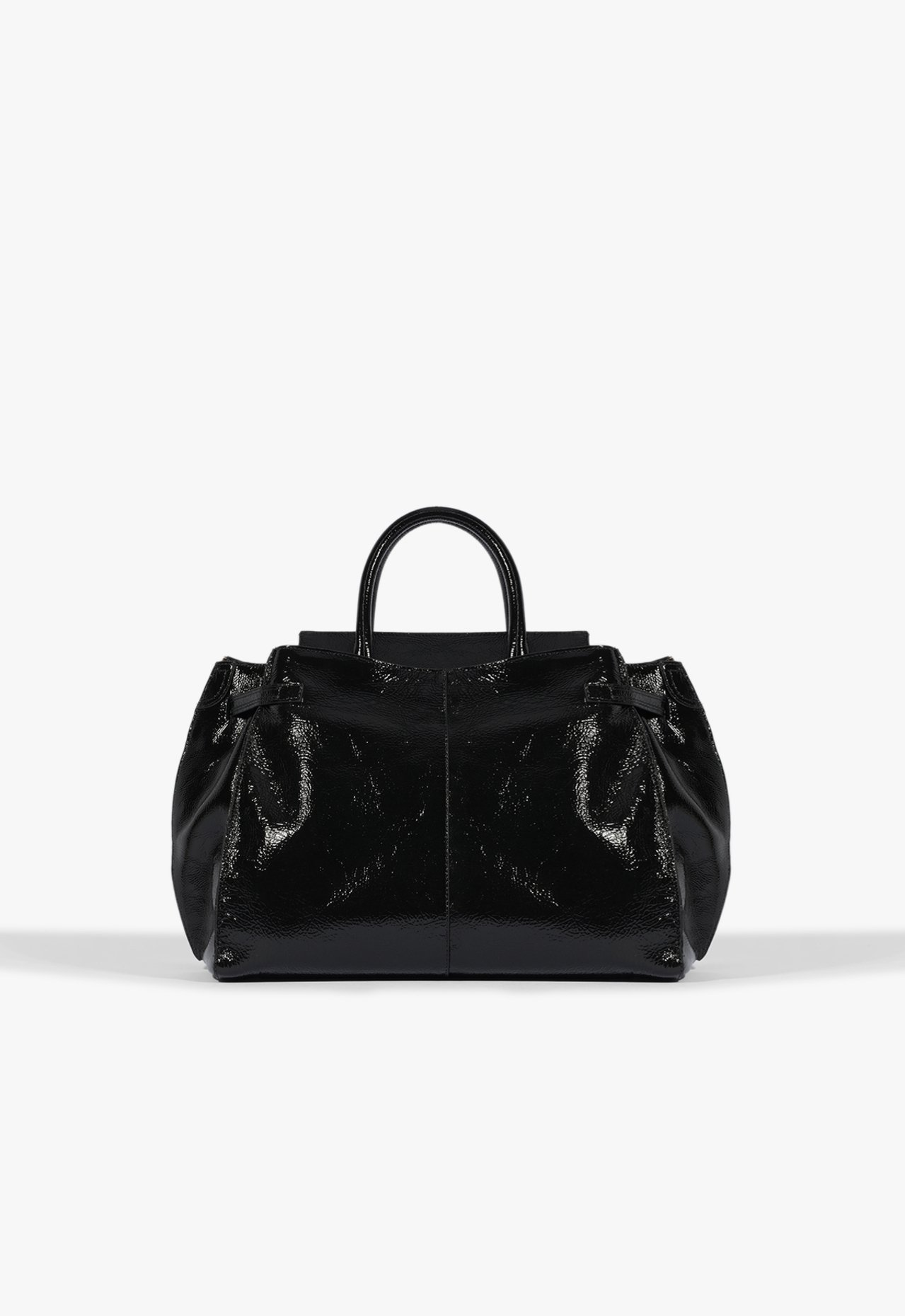 Bolsa Tote Heaven Couro Preta | ZZ MALL