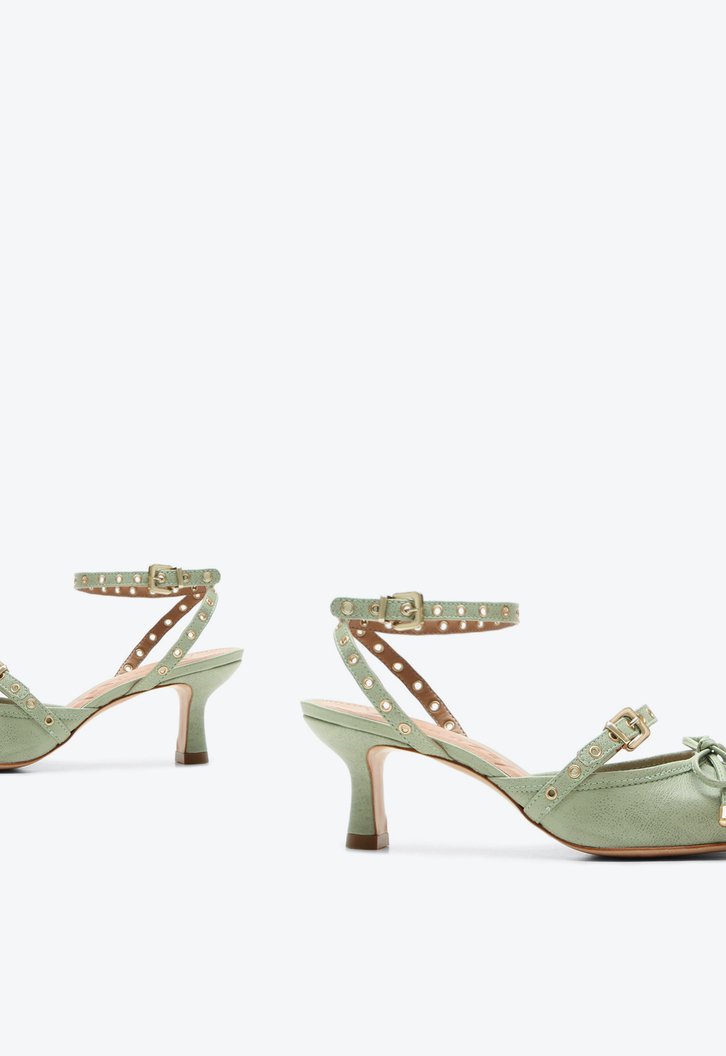 Slingback Verde Vicenza Japão