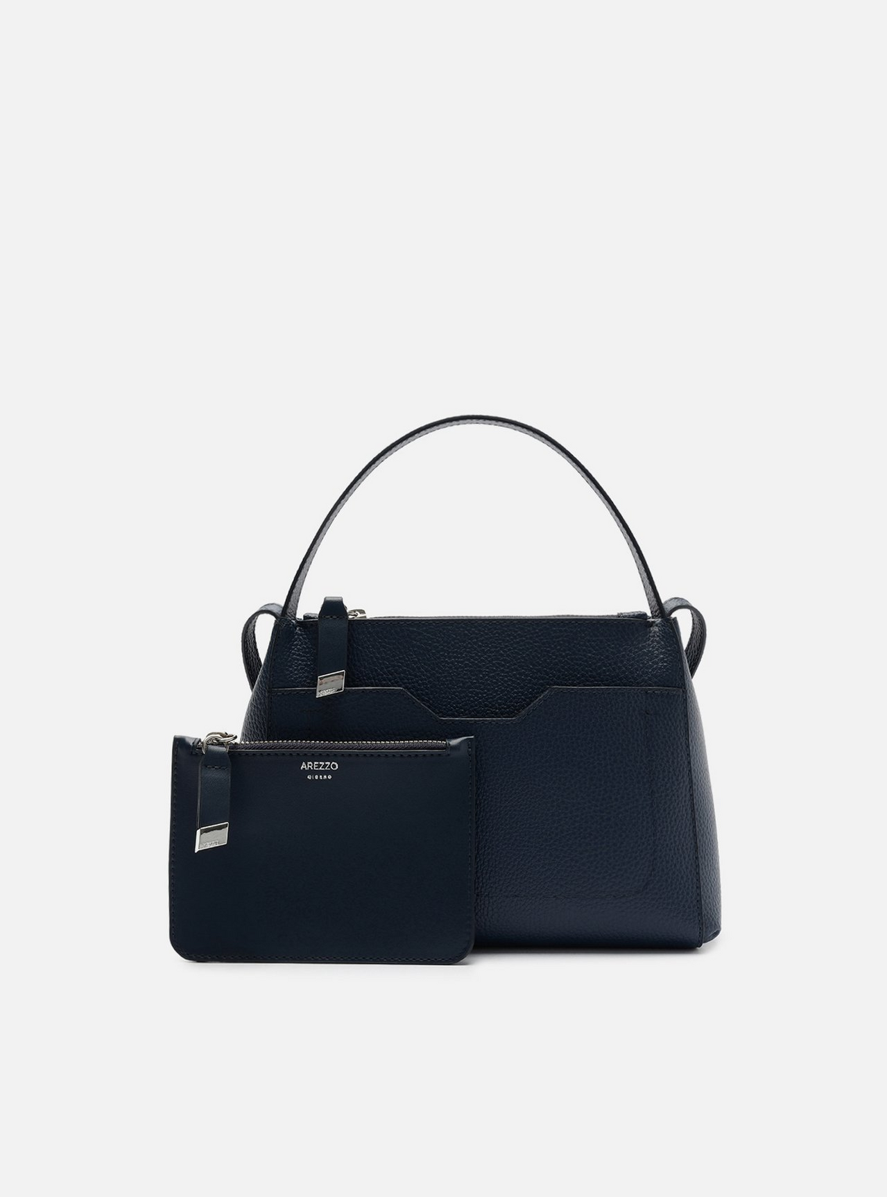 Bolsa Tote Azul Navy Emilly Média Pouch | ZZ MALL