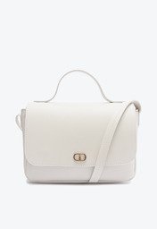 Bolsa Crossbody Branca Anacapri Média Divisórias