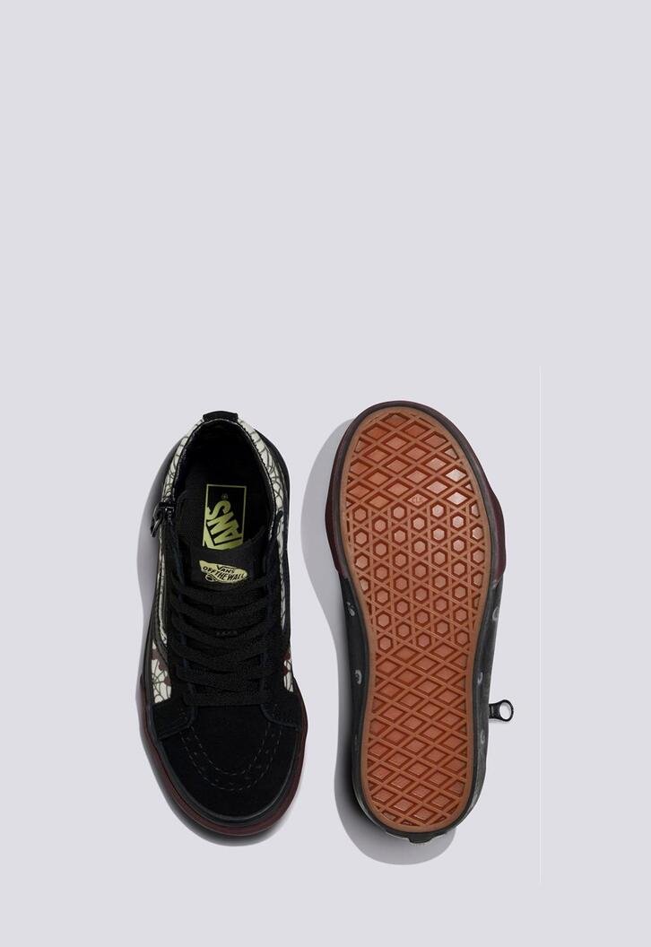 Tênis Sk8-Hi Halloween Glow In The Shadows Black Multi Infantil