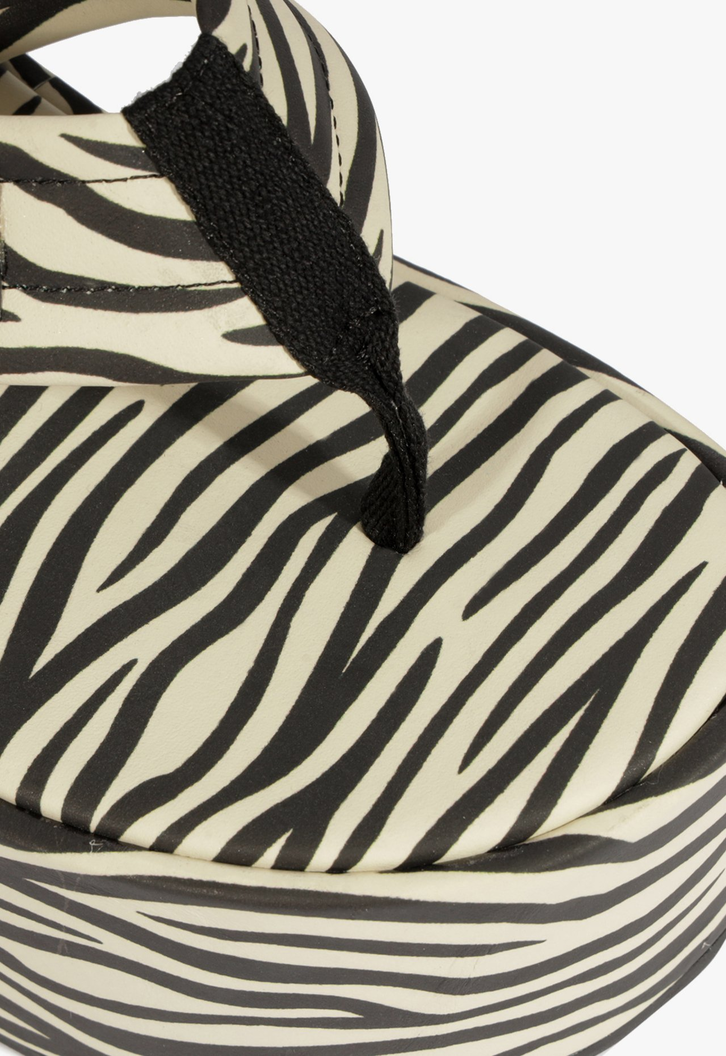 Chinelo Zoe Plataforma Estampa Zebra