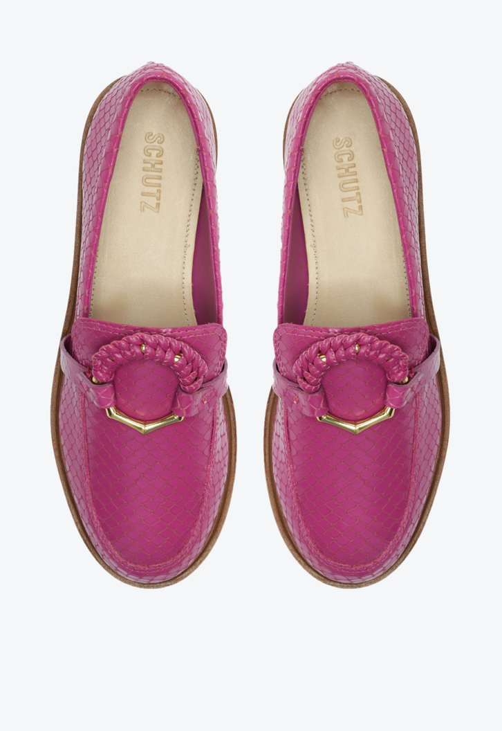 Mocassim Rosa Schutz Rhino Couro | ZZ MALL