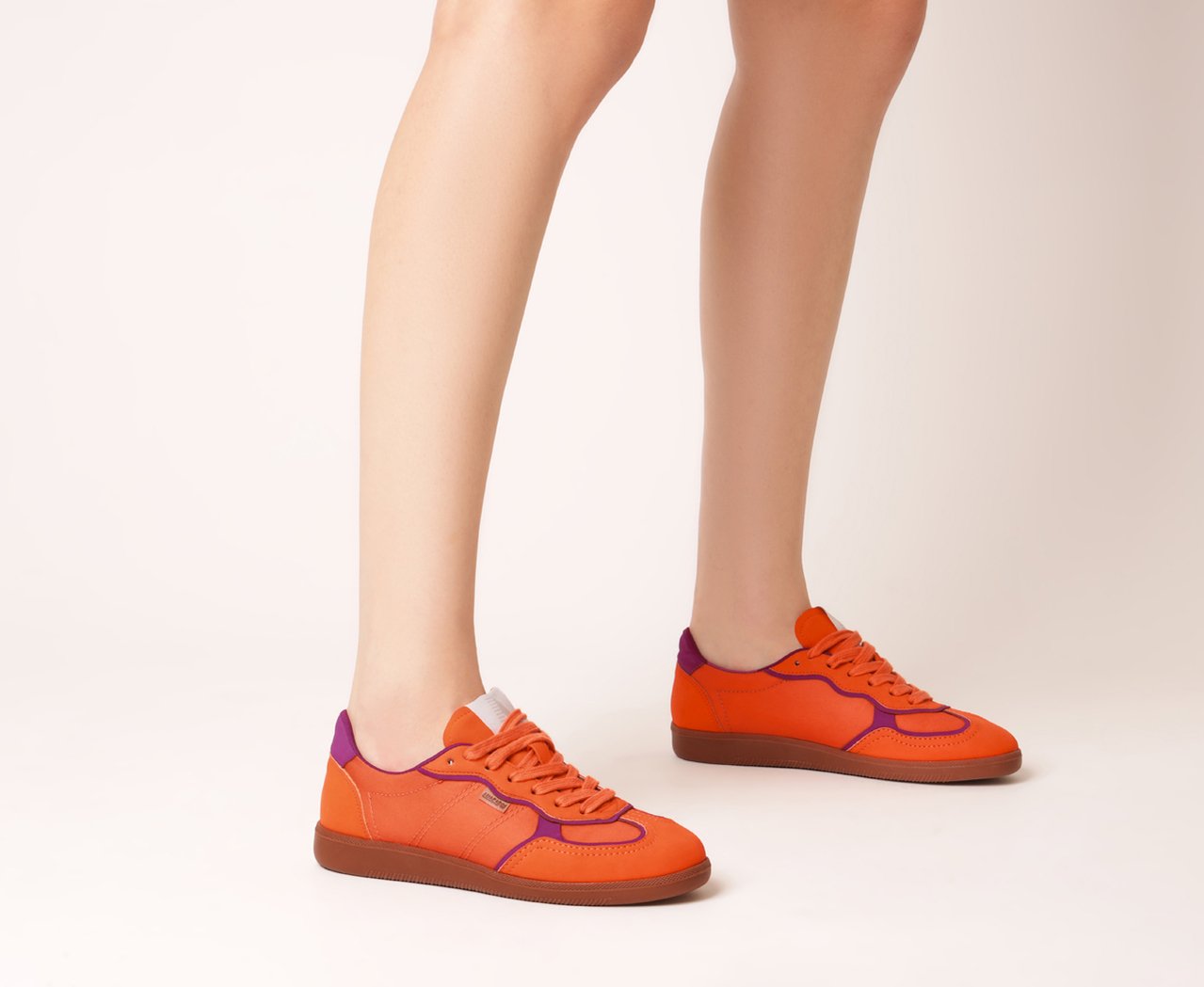 Tênis Tec A25 Detalhe Laranja | ZZ MALL