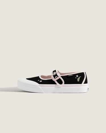 Tênis Mary Jane Mermaid Black Pastel Pink Infantil | ZZ MALL