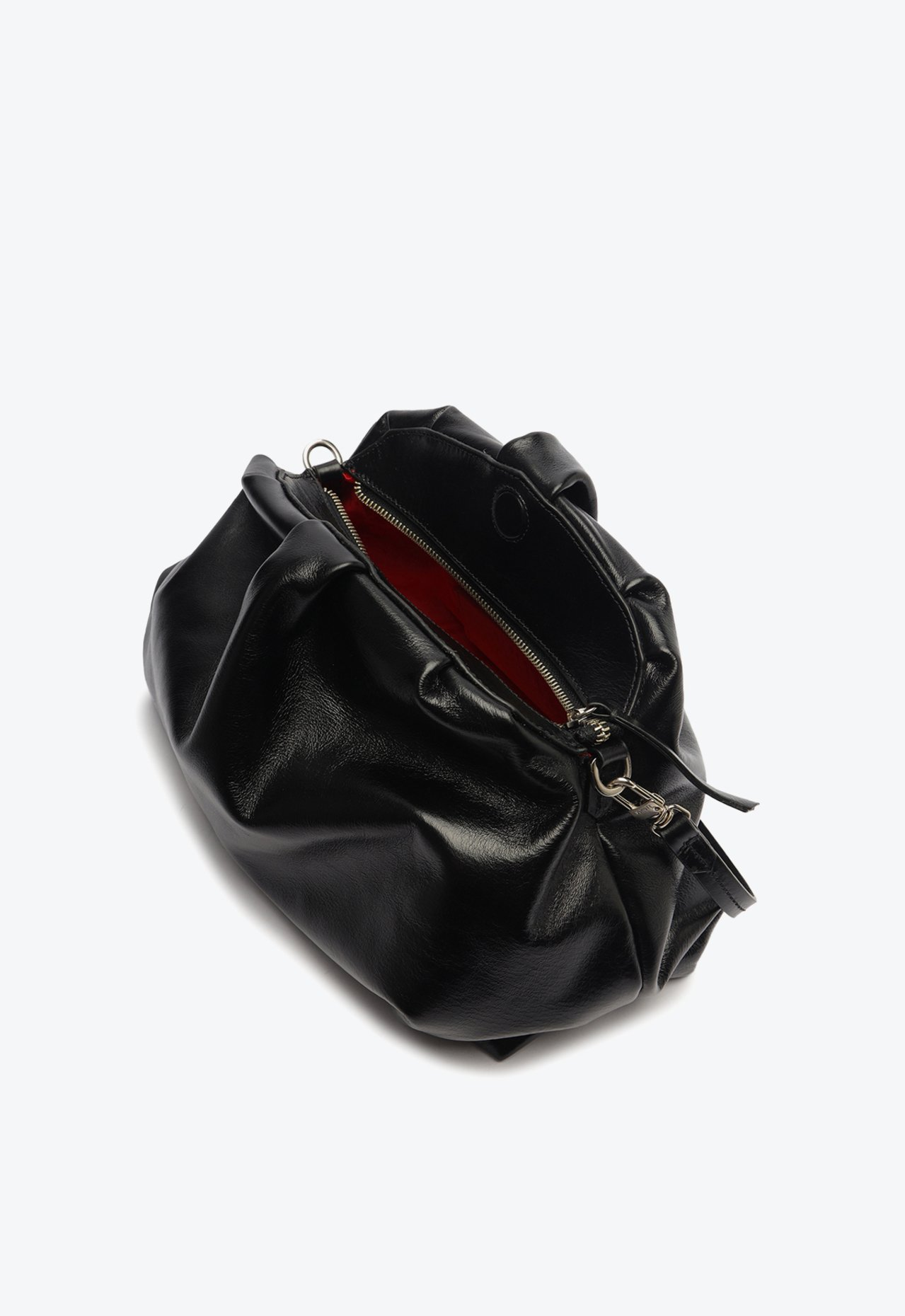 épine pouch Pocket bag black Pouch Bag Preta Schutz Couro | ZZ MALL