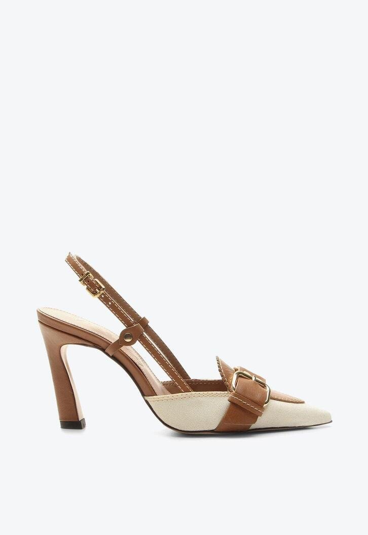 Slingback Annecy Bege