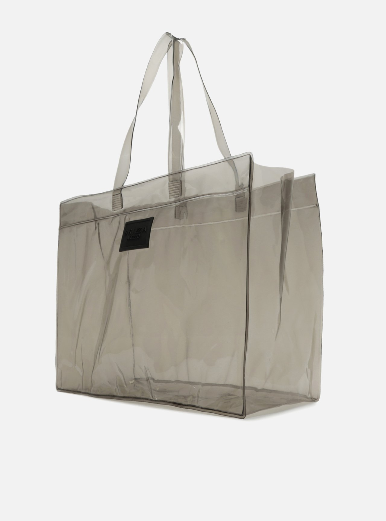 Bolsa Preta Shopping Transparente Brizza | ZZ MALL Bolsa Preta Shopping Transparente Brizza | ZZ MALL